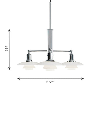 Louis Poulsen PH 2/1 Stem Fitting Light - Cloudberry Living