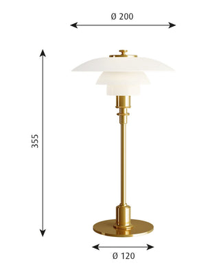 Louis Poulsen PH 2/1 Table Lamp - Cloudberry Living