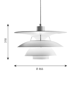Louis Poulsen PH 5/4 1/2 Pendant Light - Cloudberry Living