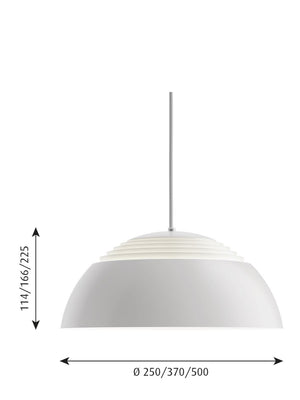 Louis Poulsen AJ Royal Pendant White - Cloudberry Living