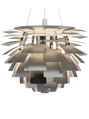 Louis Poulsen Artichoke Brushed Steel Pendant Light - Cloudberry Living