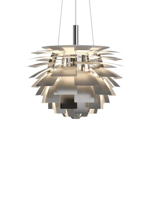 Louis Poulsen Artichoke Brushed Steel Pendant Light - Cloudberry Living