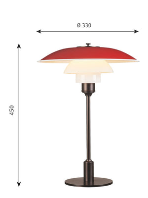 Louis Poulsen PH 3 1/2-2 1/2 Table Lamp - Cloudberry Living