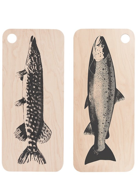Muurla Nordic Salmon Pike Cutting Board - Cloudberry Living