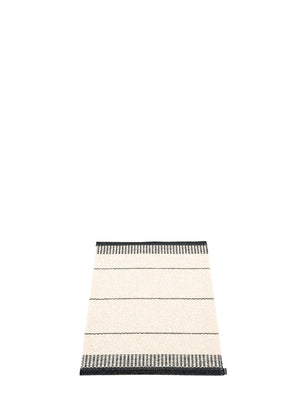 Pappelina Belle Runner Rug Black - Cloudberry Living