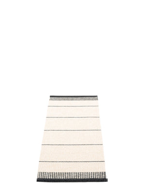 Pappelina Belle Runner Rug Black - Cloudberry Living