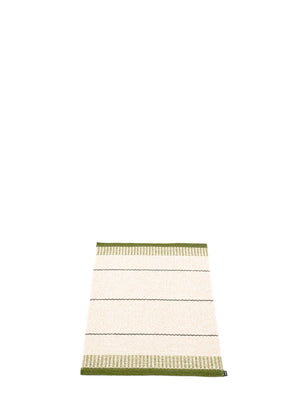 Pappelina Belle Runner Rug Dark Olive - Cloudberry Living