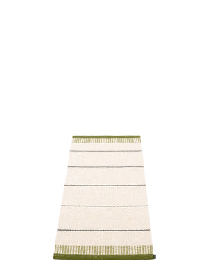 Pappelina Belle Runner Rug Dark Olive - Cloudberry Living