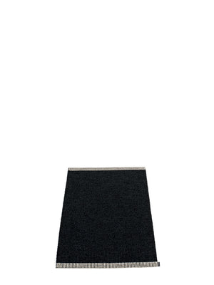 Pappelina Mono Black Runner Rug - Cloudberry Living