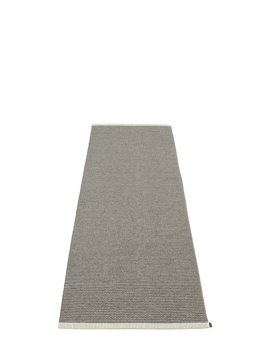 Pappelina Mono Charcoal Runner Rug - Cloudberry Living