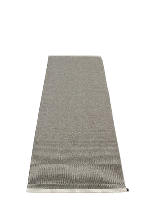 Pappelina Mono Charcoal Runner Rug - Cloudberry Living