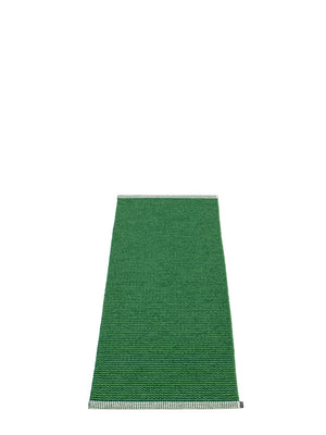 Pappelina Mono Dark Green Runner Rug - Cloudberry Living