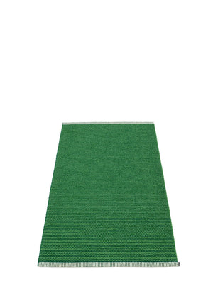 Pappelina Mono Dark Green Runner Rug - Cloudberry Living