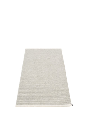 Pappelina Mono Fossil Grey Runner Rug - Cloudberry Living