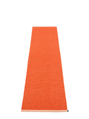 Pappelina Mono Pale Orange Runner Rug - Cloudberry Living
