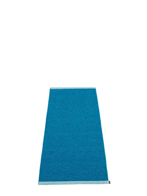 Pappelina Mono Petrol Runner Rug - Cloudberry Living