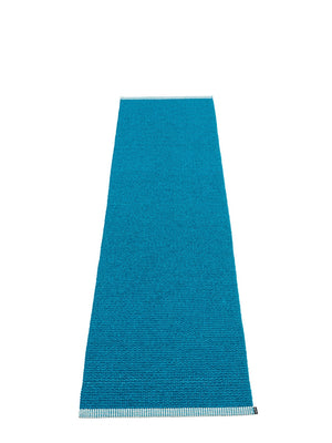Pappelina Mono Petrol Runner Rug - Cloudberry Living