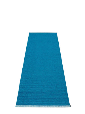 Pappelina Mono Petrol Runner Rug - Cloudberry Living