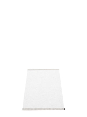 Pappelina Mono White Runner Rug - Cloudberry Living