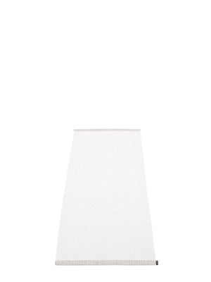 Pappelina Mono White Runner Rug - Cloudberry Living