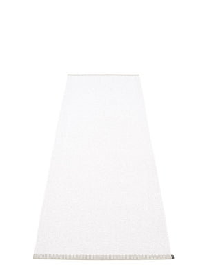 Pappelina Mono White Runner Rug - Cloudberry Living
