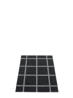 Pappelina Ada Black Runner Rug - Cloudberry Living
