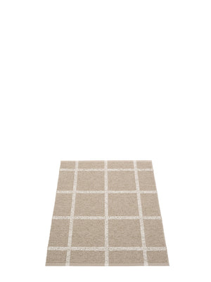 Pappelina Ada Dark Linen Runner Rug - Cloudberry Living