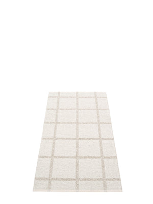 Pappelina Ada Fossil Grey Runner Rug - Cloudberry Living