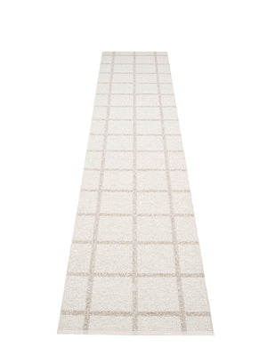 Pappelina Ada Fossil Grey Runner Rug - Cloudberry Living
