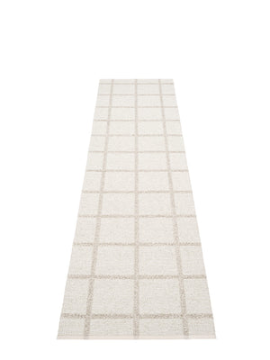 Pappelina Ada Fossil Grey Runner Rug - Cloudberry Living