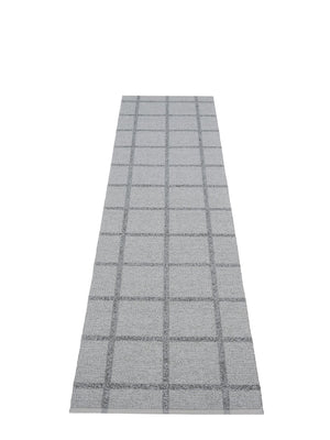 Pappelina Ada Grey Runner Rug - Cloudberry Living