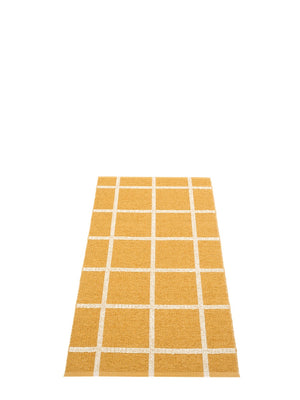 Pappelina Ada Ochre Runner Rug - Cloudberry Living