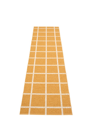 Pappelina Ada Ochre Runner Rug - Cloudberry Living