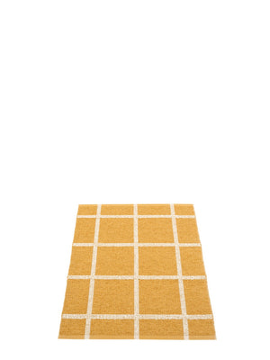 Pappelina Ada Ochre Runner Rug - Cloudberry Living