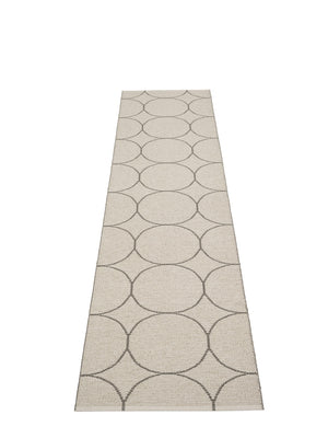 Pappelina Boo Charcoal Runner Rug - Cloudberry Living