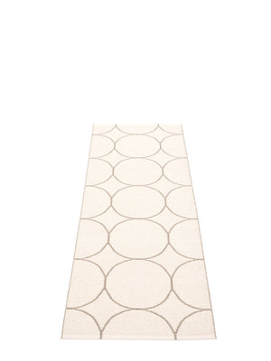 Pappelina Boo Dark Linen Runner Rug - Cloudberry Living