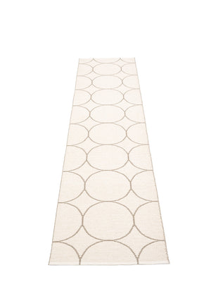 Pappelina Boo Dark Linen Runner Rug - Cloudberry Living