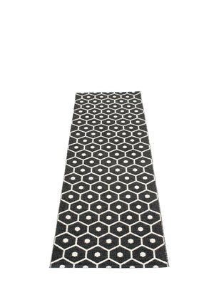 Pappelina Honey Black Runner Rug - Cloudberry Living