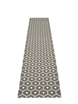 Pappelina Honey Charcoal Runner Rug - Cloudberry Living