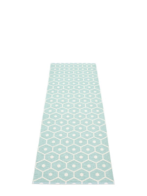 Pappelina Honey Pale Turquoise Runner Rug - Cloudberry Living