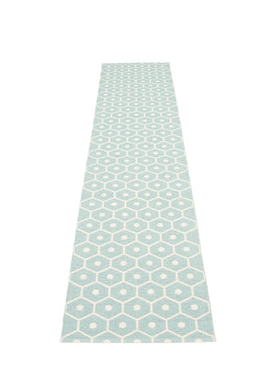 Pappelina Honey Pale Turquoise Runner Rug - Cloudberry Living