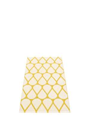 Pappelina Otis Mustard / Vanilla Runner Rug - Cloudberry Living