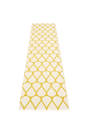 Pappelina Otis Mustard / Vanilla Runner Rug - Cloudberry Living