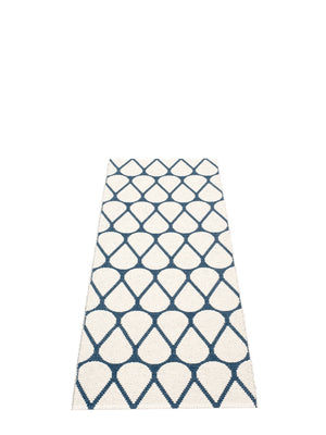 Pappelina Otis Ocean Blue Runner Rug - Cloudberry Living