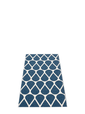Pappelina Otis Ocean Blue Runner Rug - Cloudberry Living