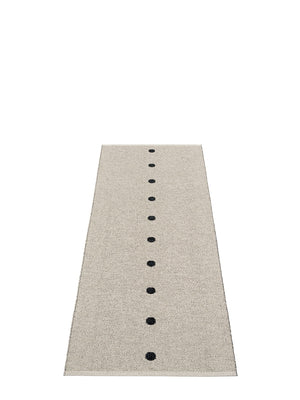Pappelina Peg Black Runner Rug - Cloudberry Living