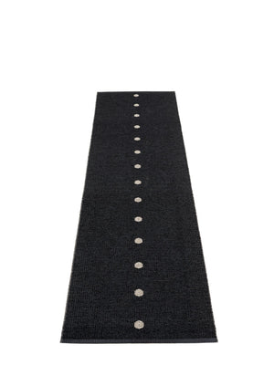 Pappelina Peg Black Runner Rug - Cloudberry Living