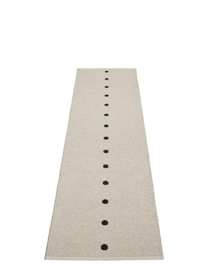 Pappelina Peg Black Runner Rug - Cloudberry Living