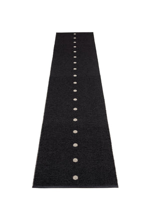 Pappelina Peg Black Runner Rug - Cloudberry Living