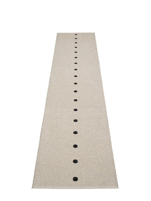 Pappelina Peg Black Runner Rug - Cloudberry Living